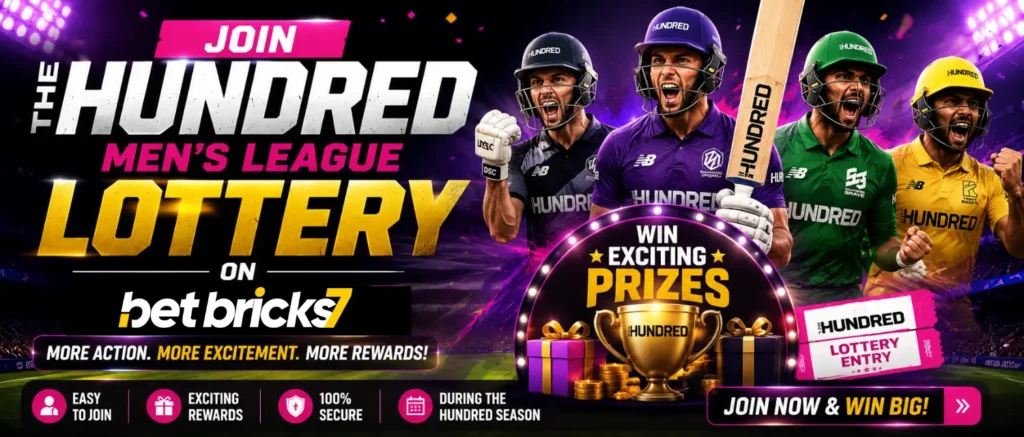Join The Hundred Mens League Lottery on Betbricks7