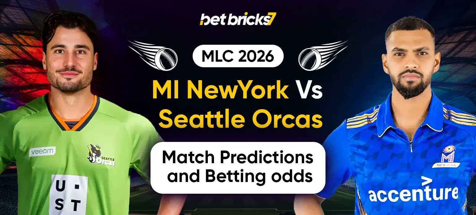 MLC 2026_ MI NewYork Vs Seattle Orcas Match Predictions and Betting odds
